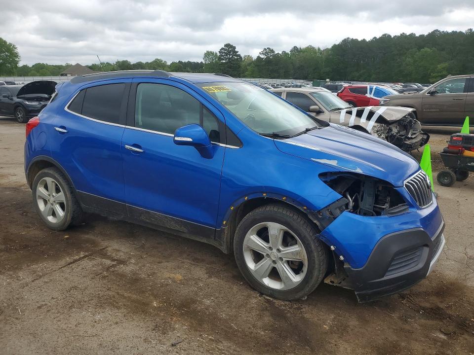 2016 Buick Encore VIN KL4CJASB3GB718200 COPART salvage auction — FRONT END, Ms - Cert Of Title-Salvaged, sold $15 on 2026-07-24 (photo 4)