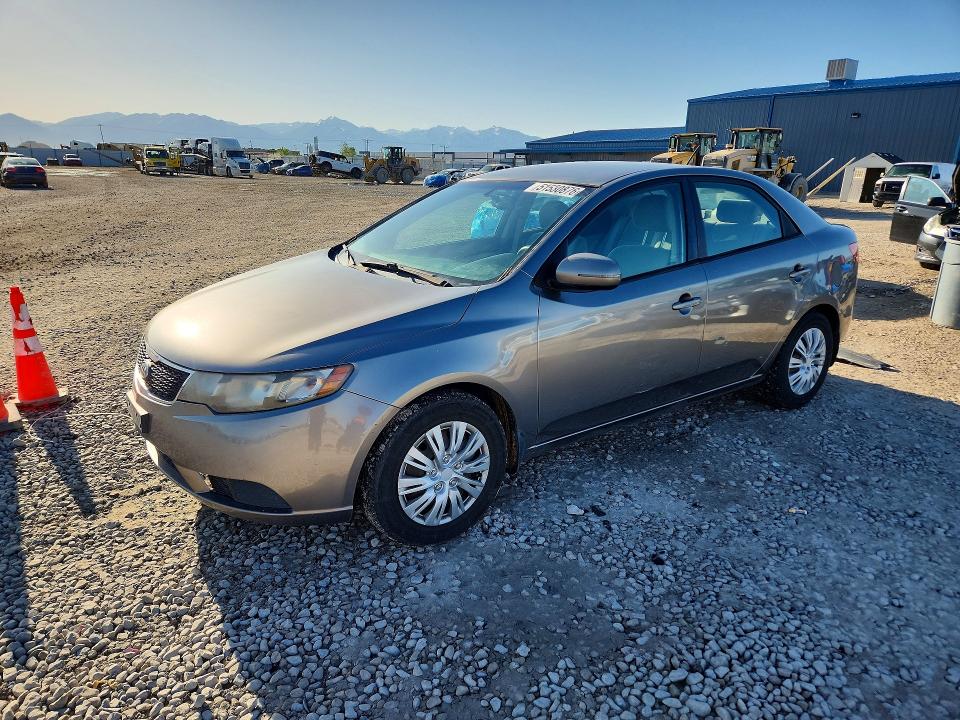 2012 Kia Forte VIN KNAFU4A2XC5562353 COPART salvage auction — SIDE, Ut - Salvage Certificate, sold $150 on 2026-07-31 (photo 1)