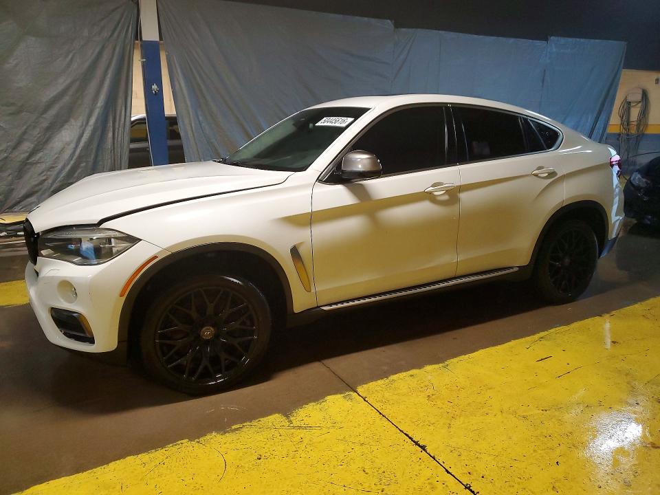 2015 BMW X6 VIN 5UXKU6C5XF0F94310 COPART salvage auction — FRONT END, WV - CERTIFICATE OF TITLE, sold $6,700 on 2026-07-02 (photo 1)