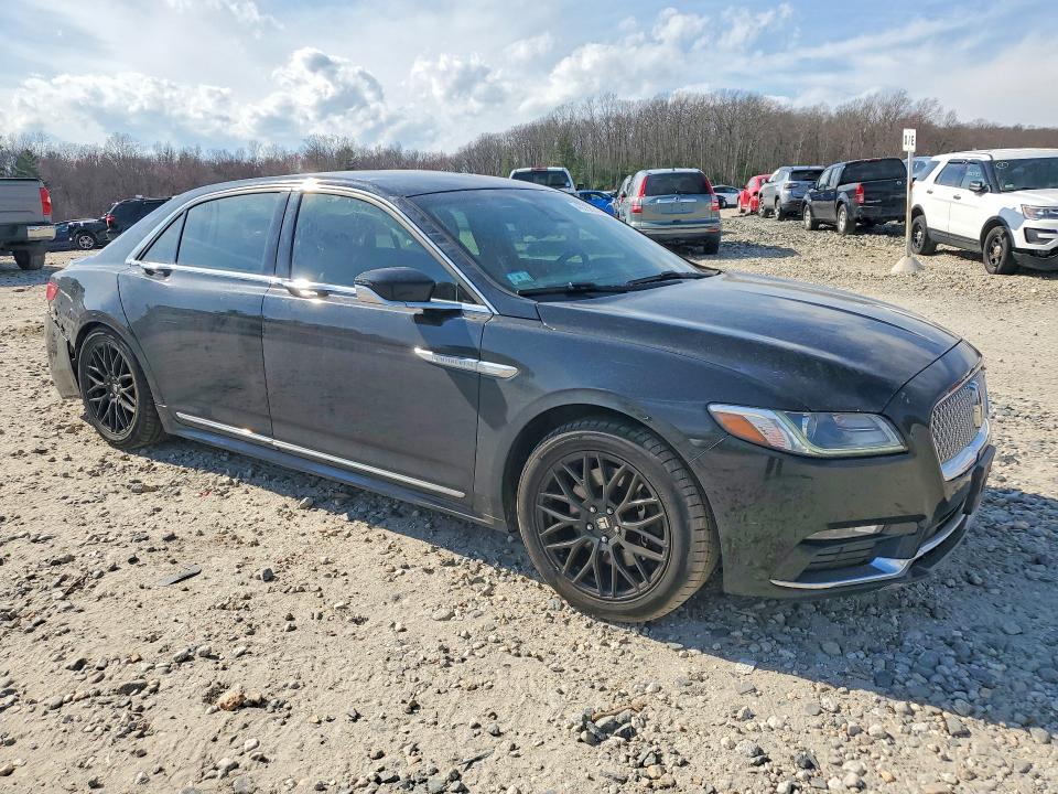 2017 Lincoln townhouse Continentl VIN 1LN6L9HK0H5612219 COPART salvage auction — REAR END, MA - CERT OF TITLE-FLOOD SALVAGE, sold $525 on 2026-07-08 (photo 4)