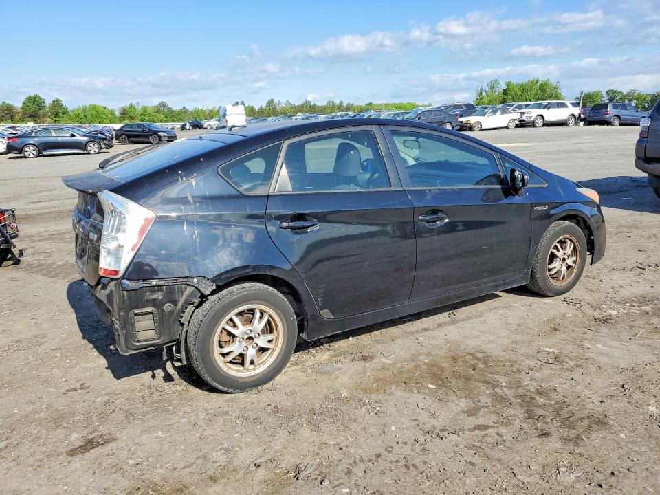 2011 Toyota Prius VIN JTDKN3DU8B1369811 COPART salvage auction — REAR END, Va - Certificate Of Title, sold $725 on 2026-07-08 (photo 3)