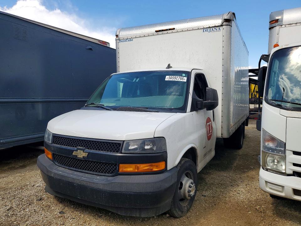 2020 Chev Express VIN 1HA3GTCG9LN007714 COPART salvage auction — ALL OVER, MD - CERT OF SALVAGE > 75% DAMAGE, sold $2,591 on 2026-07-29 (photo 1)