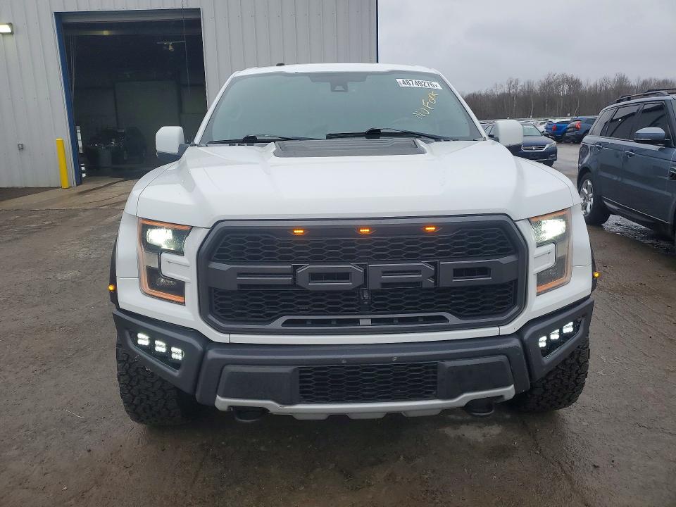 2018 Ford F-150 lightning VIN 1FTFW1RG9JFB23051 COPART salvage auction — MISSING/ALTERED VIN, Ny - Mv907A-Parts Only, sold $30,250 on 2026-07-13 (photo 5)