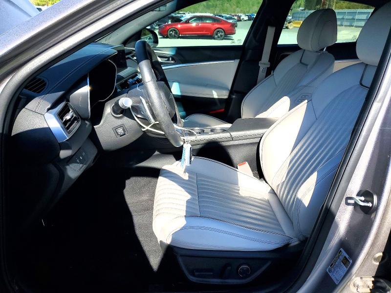 2025 Genesis G70 VIN KMTG34SC8SU147409 COPART salvage auction — FRONT END, Nc - Salvage Certificate Of Title, sold $13,700 on 2026-07-02 (photo 7)