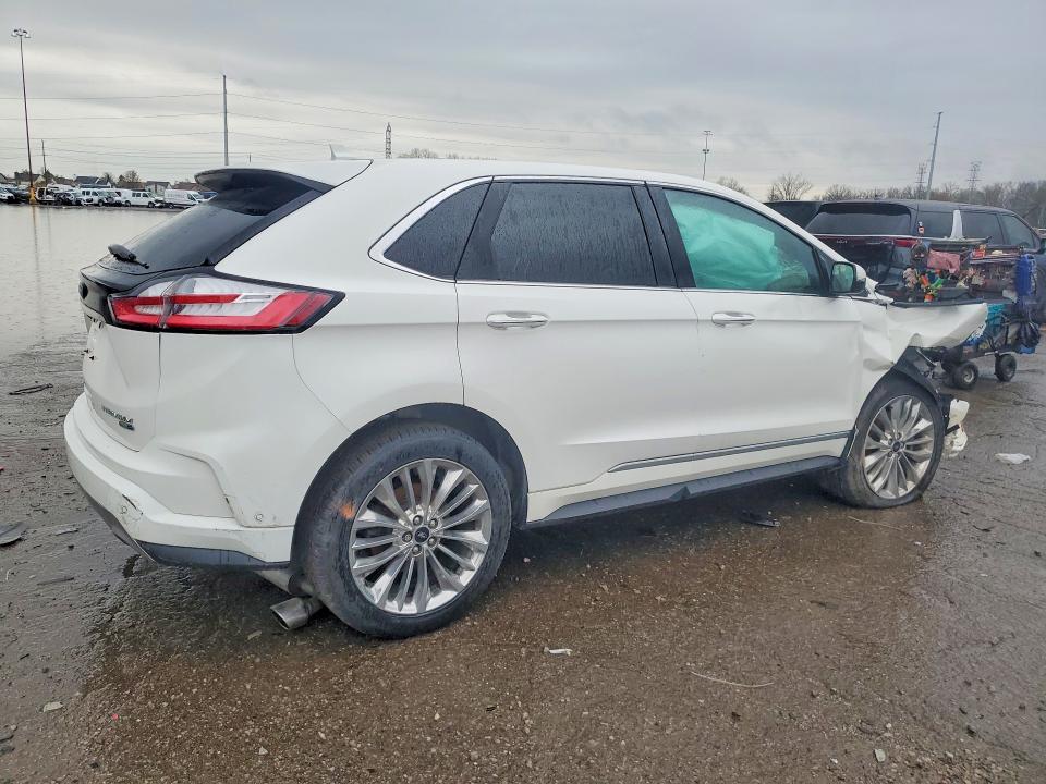 2020 Ford Edge VIN 2FMPK4K94LBA74970 COPART salvage auction — FRONT END, Mi - Scrap Certificate Of Title, sold $1,550 on 2026-07-09 (photo 3)