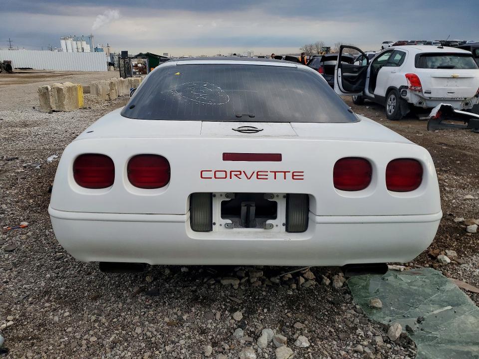 1996 Chev Corvette VIN 1G1YY22PXT5114248 COPART salvage auction — FRONT END, Il - Certificate Of Title (P), sold $4,150 on 2026-07-08 (photo 6)