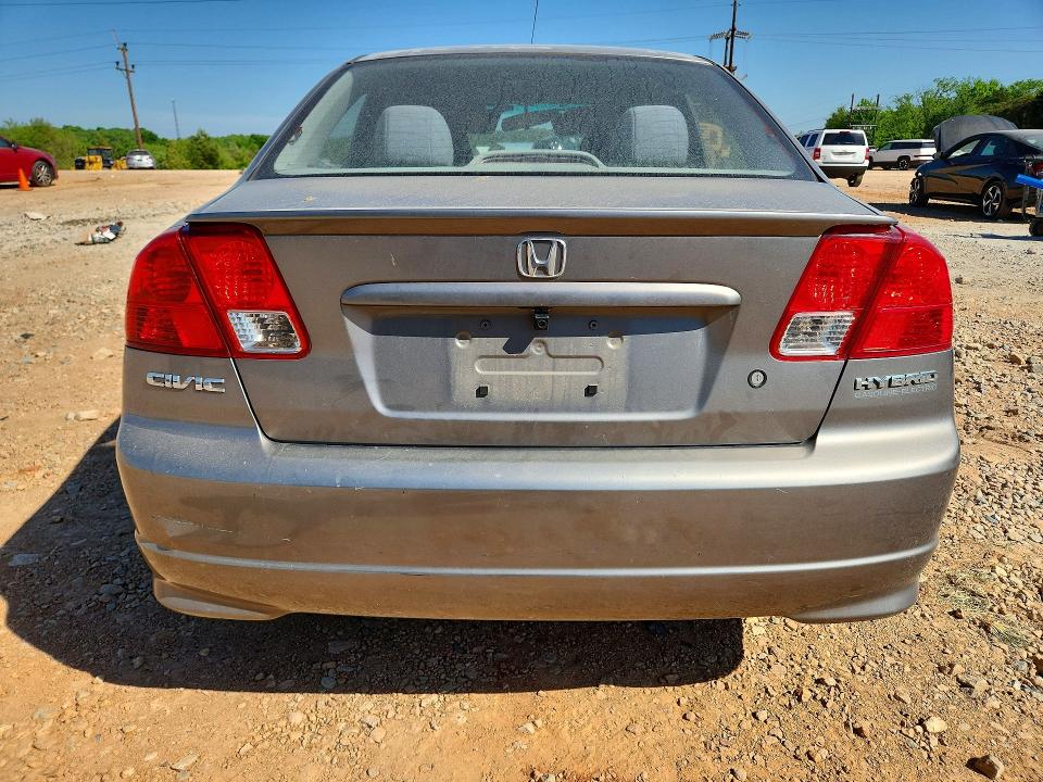 2004 Honda Civic VIN JHMES96624S008268 COPART salvage auction — FRONT END, Nc - Salvage Certificate Of Title, sold $225 on 2026-07-06 (photo 6)