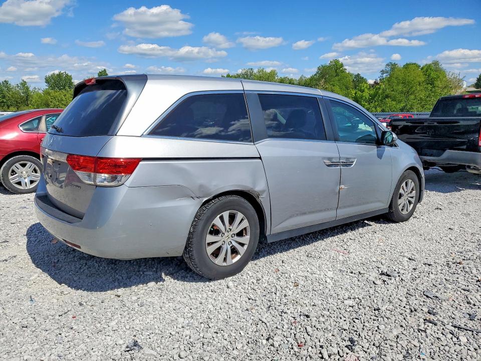 2016 Honda Odyssey VIN 5FNRL5H34GB088086 COPART salvage auction — MECHANICAL, Ky - Cert Of Title-Rebuilt Vehicle, sold $1,900 on 2026-07-02 (photo 3)