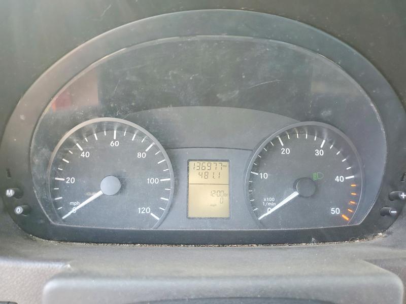 2018 Mercedes-benz Sprinter VIN WD3PE7CD3JP640780 COPART salvage auction — FRONT END, Ky - Certificate Of Title, sold $6,500 on 2026-07-08 (photo 9)