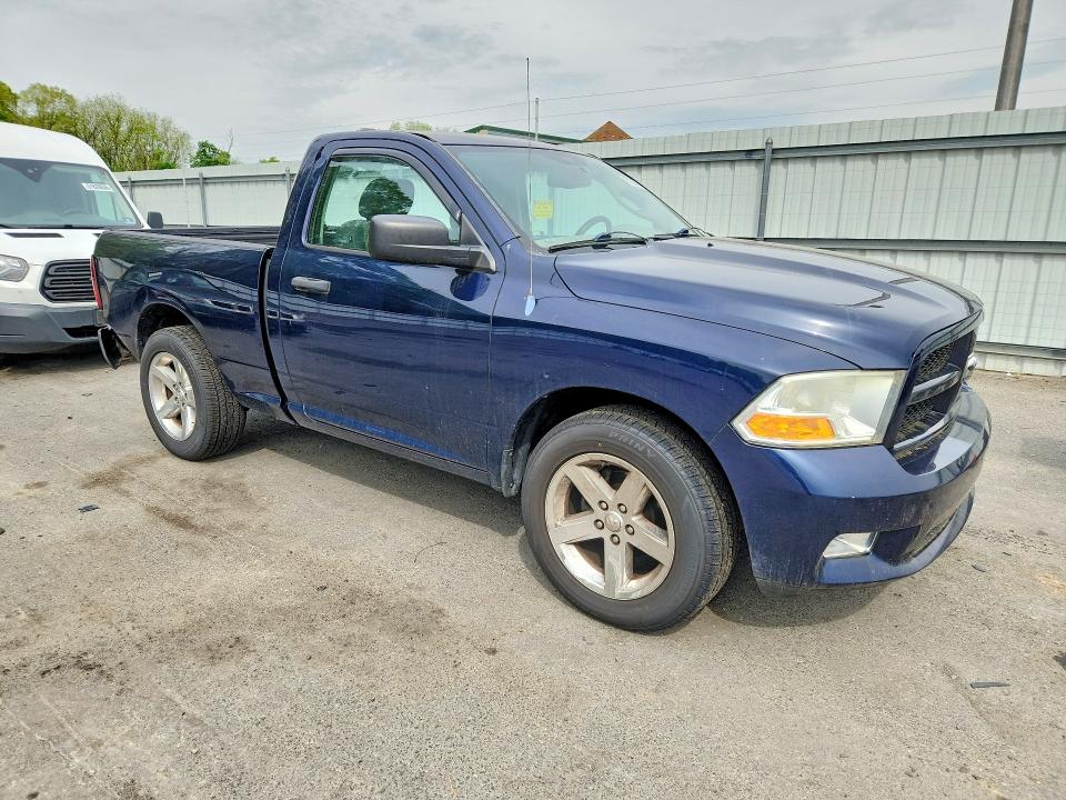 2012 Dodge Ram 1500 VIN 3C6JD6AT9CG193258 COPART salvage auction — REAR END, Nj - Cert Of Title-Salvage, sold $425 on 2026-07-02 (photo 4)