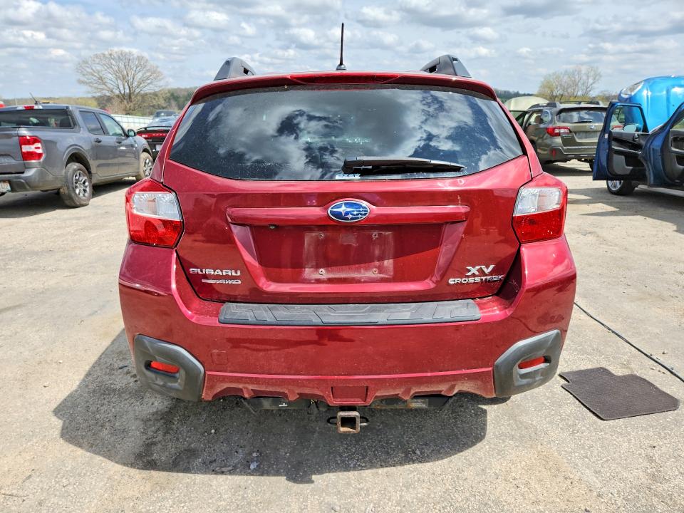 2015 Subaru Xv VIN JF2GPACC2F8263950 COPART salvage auction — HAIL, Nc - Salvage Certificate Of Title, sold $2,000 on 2026-07-02 (photo 6)
