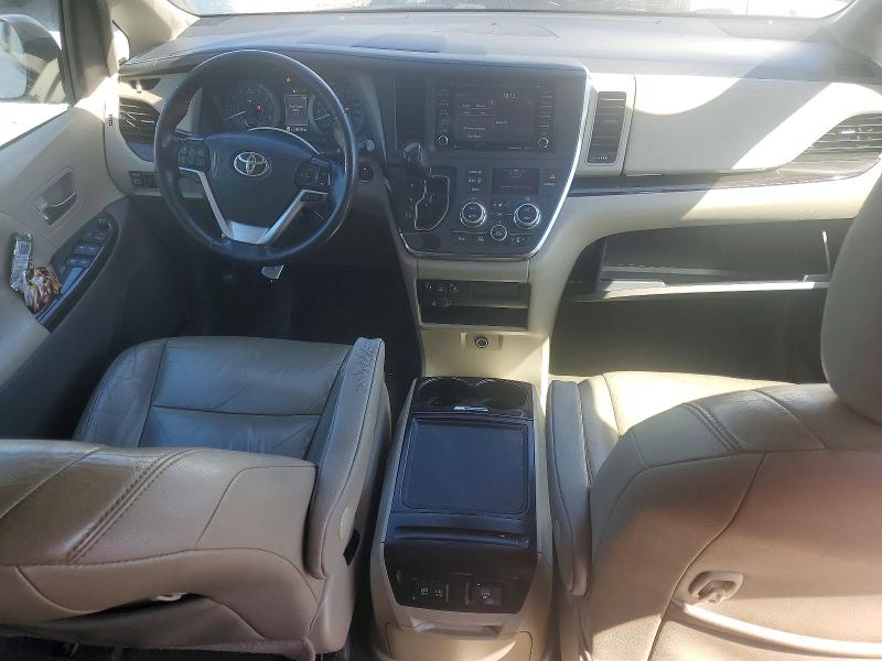 2019 Toyota Sienna VIN 5TDYZ3DC4KS993128 COPART salvage auction — MINOR DENT/SCRATCHES, Fl - Certificate Of Title (P), sold $7,400 on 2026-07-09 (photo 8)