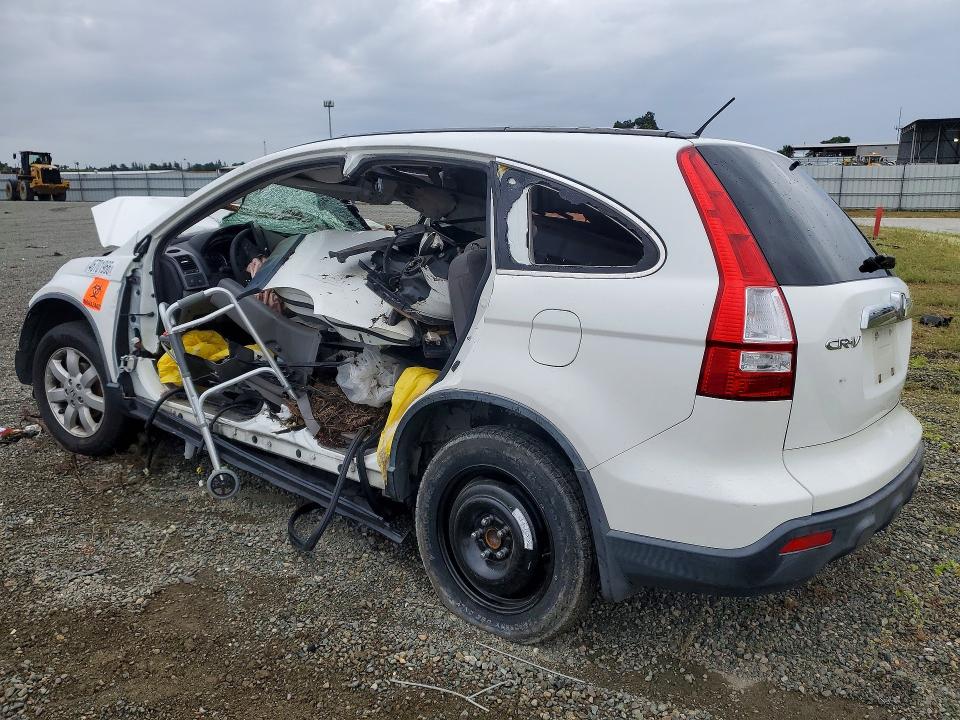2008 Honda Crv VIN JHLRE385X8C044210 COPART salvage auction — ROLLOVER, Ca - Salvage Certificate, sold $100 on 2026-07-14 (photo 2)