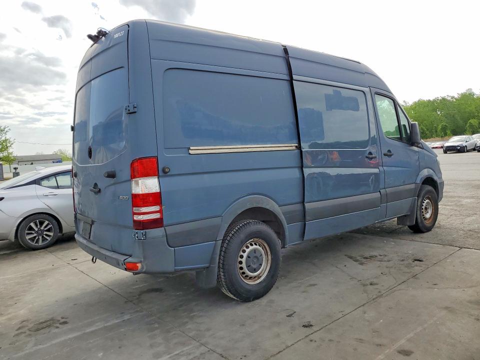 2018 Mercedes-benz Sprinter VIN WD3PE7CD3JP640780 COPART salvage auction — FRONT END, Ky - Certificate Of Title, sold $6,500 on 2026-07-08 (photo 3)