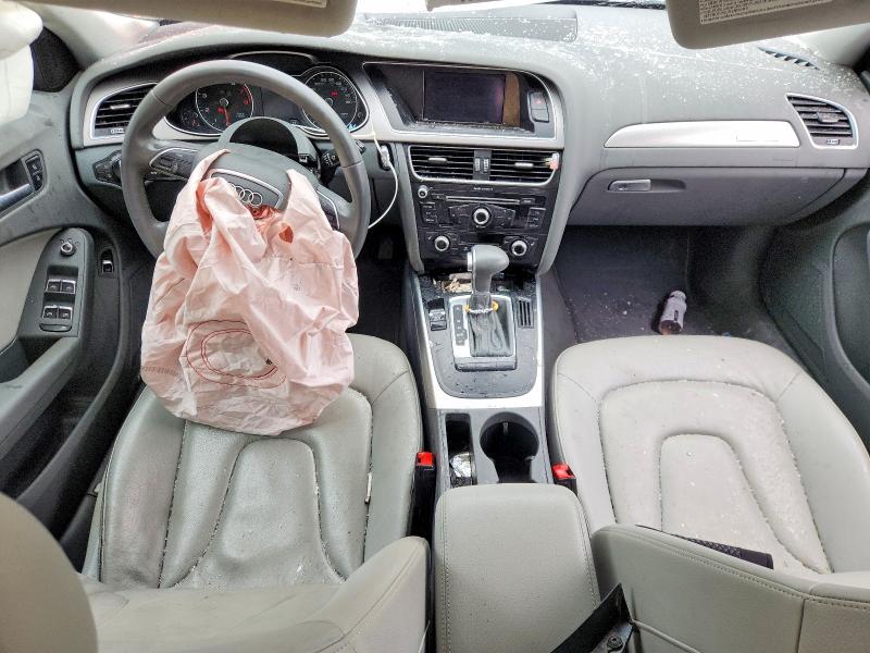 2015 Audi A4 VIN WAUBFAFL1FN023214 COPART salvage auction — ROLLOVER, Vt - Cert Of Title-Salvage Vehicle, sold $275 on 2026-07-20 (photo 8)