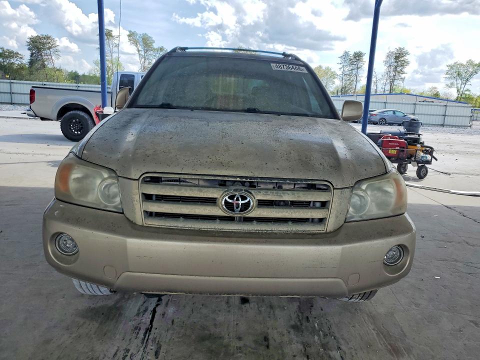 2007 Toyt Highlander VIN JTEGD21A870168691 COPART salvage auction — MINOR DENT/SCRATCHES, CT, sold $1,650 on 2026-07-09 (photo 5)