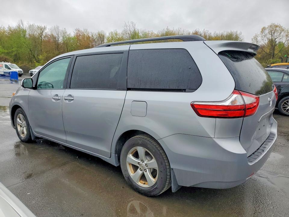 2017 Toyota Sienna VIN 5TDKZ3DC6HS782155 COPART salvage auction — REAR END, Ct - Certificate Of Title (P), sold $3,950 on 2026-07-23 (photo 2)