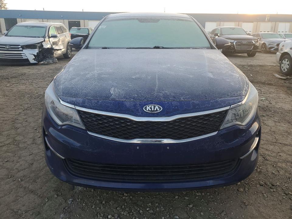 2018 Kia Optima VIN 5XXGT4L31JG223618 COPART salvage auction — REAR END, Mi - Certificate Of Title, sold $925 on 2026-07-07 (photo 5)