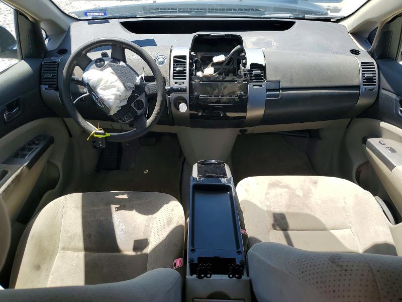 2007 Toyota Prius VIN JTDKB20UX77688978 COPART salvage auction — FRONT END, Tx - Salvage Vehicle Title, sold $70 on 2026-07-16 (photo 8)