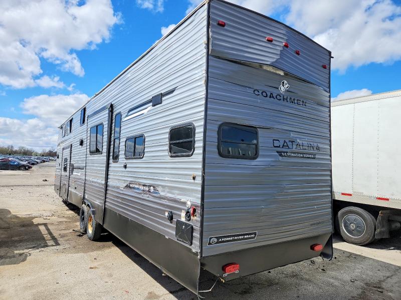 2026 Catalina Recreation VIN 5ZT2CA9B8TX037012 COPART salvage auction — ROLLOVER, IN - CERT OF TITLE-SALVAGE TITLE, sold $4,650 on 2026-07-23 (photo 3)
