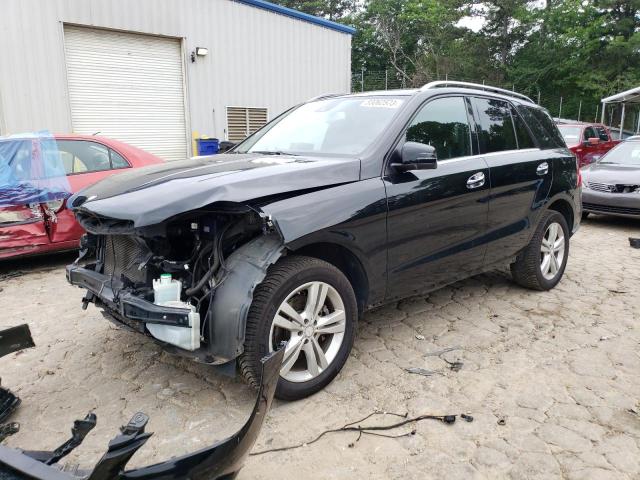 2015 Mercedes-Benz ML-Class VIN 4JGDA5HB6FA538928 — COPART salvage auction photo