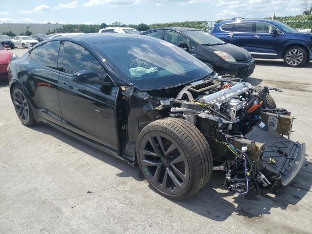 2021 Tesla Model s VIN 5YJSA1E64MF436978 COPART salvage auction — FRONT END, FL - , sold $19,900 on 2024-06-25 (photo 4)