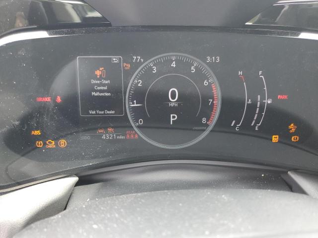 2024 LEXUS NX 350 PRE VIN 2T2GGCEZXRC052446 COPART salvage auction — FRONT END, MA -, sold $20,100 on 2025-06-12 (photo 9)