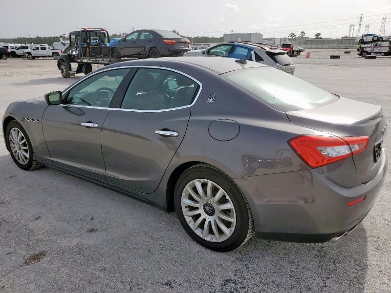 2017 Maserati Ghibli VIN ZAM57XSA9H1206127 COPART salvage auction — NORMAL WEAR, TX - CERT OF TITLE-REBUILT SALVAGE (P), sold $32,750 on 2025-07-03 (photo 2)