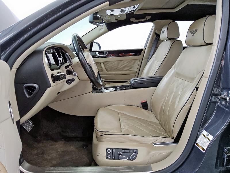 2013 Bentley Continental VIN SCBBP9ZA4DC081659 COPART salvage auction — REAR END, TX - CERTIFICATE OF TITLE, sold $7,400 on 2025-06-19 (photo 7)
