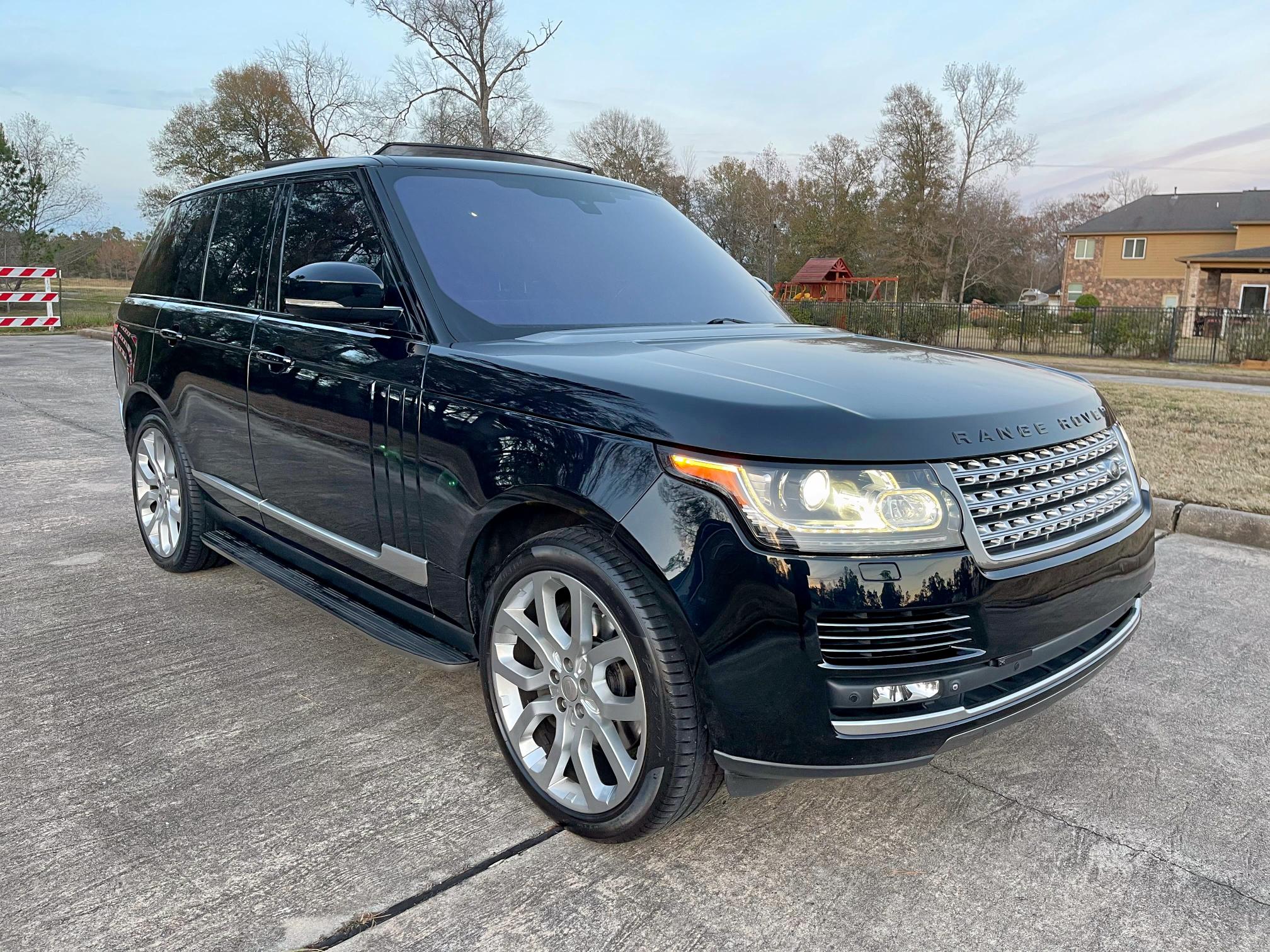 2014 Land rover RANGE ROVER VIN SALGS2TF6EA155229 COPART salvage auction — Water/Flood, Other, sold $21,500 on 2025-06-19 (photo 1)