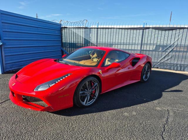 2016 Ferrari 488 GTB VIN ZFF79ALA5G0214993 COPART salvage auction — FRONT END, Salvage Title, sold $121,000 on 2025-06-13 (photo 2)