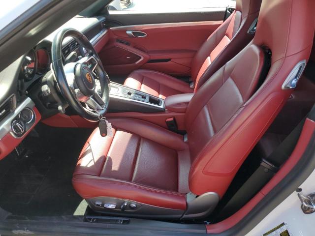 2018 Porsche 911 VIN WP0CA2A90JS138078 COPART salvage auction — Front End, CA - SALVAGE CERTIFICATE, sold $41,250 on 2025-07-24 (photo 7)