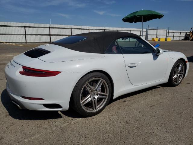 2018 Porsche 911 VIN WP0CA2A90JS138078 COPART salvage auction — Front End, CA - SALVAGE CERTIFICATE, sold $41,250 on 2025-07-24 (photo 3)