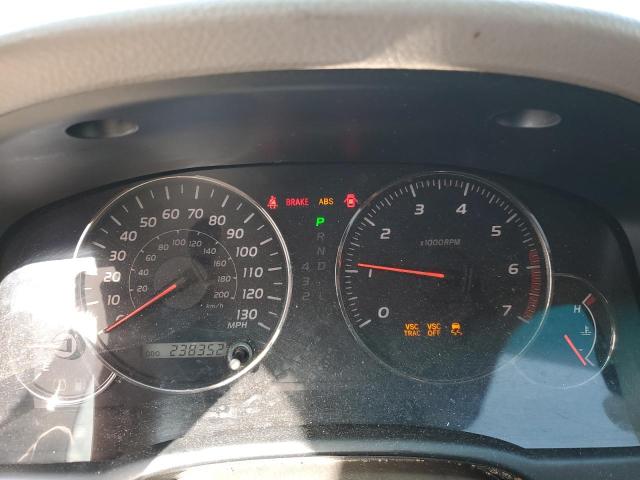 2006 Lexus Gx VIN JTJBT20X960119440 COPART salvage auction — REAR END, MO - SALVAGE CERTIFICATE OF TITLE, sold $1,850 on 2026-07-27 (photo 9)