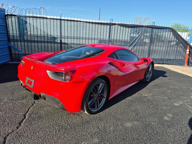 2016 Ferrari 488 GTB VIN ZFF79ALA5G0214993 COPART salvage auction — FRONT END, Salvage Title, sold $121,000 on 2025-06-13 (photo 4)
