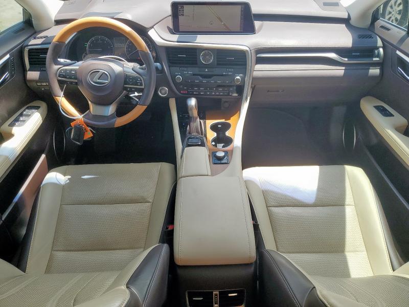 2018 Lexus Rx VIN 2T2ZZMCA3JC108964 COPART salvage auction — REAR END, TX - SALVAGE VEHICLE TITLE, sold $16,400 on 2025-06-20 (photo 8)