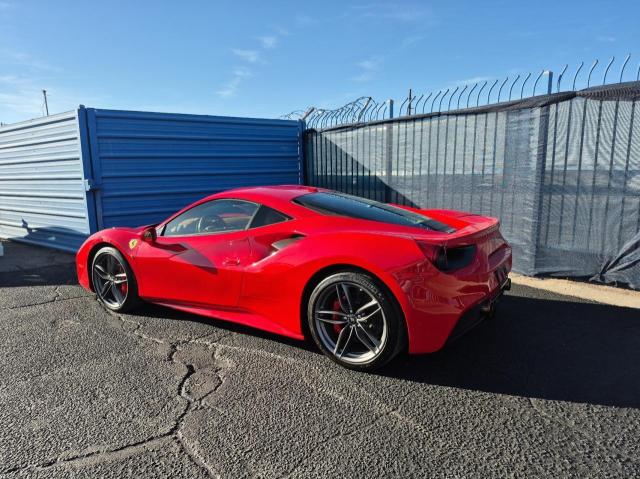 2016 Ferrari 488 GTB VIN ZFF79ALA5G0214993 COPART salvage auction — FRONT END, Salvage Title, sold $121,000 on 2025-06-13 (photo 3)