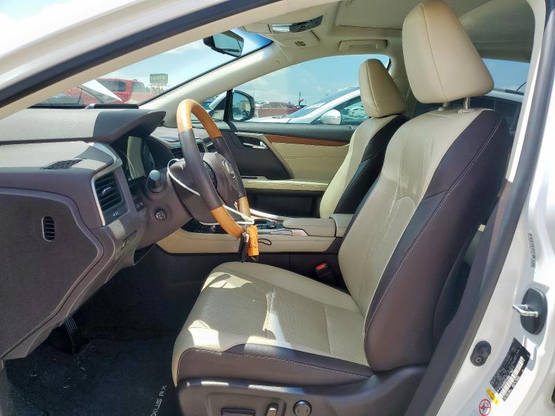 2018 Lexus Rx VIN 2T2ZZMCA3JC108964 COPART salvage auction — REAR END, TX - SALVAGE VEHICLE TITLE, sold $16,400 on 2025-06-20 (photo 7)