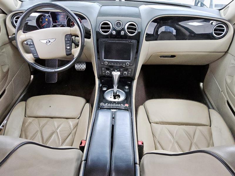 2013 Bentley Continental VIN SCBBP9ZA4DC081659 COPART salvage auction — REAR END, TX - CERTIFICATE OF TITLE, sold $7,400 on 2025-06-19 (photo 8)