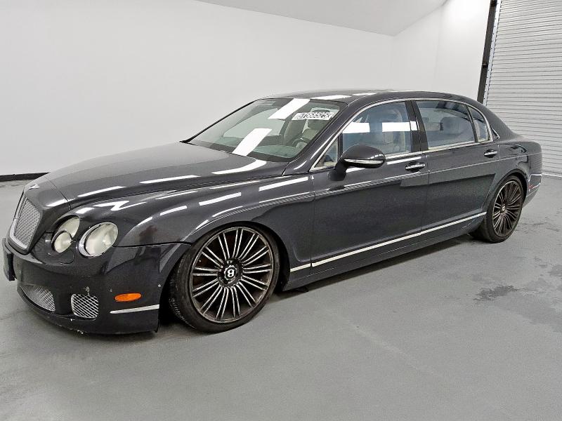 2013 Bentley Continental VIN SCBBP9ZA4DC081659 COPART salvage auction — REAR END, TX - CERTIFICATE OF TITLE, sold $7,400 on 2025-06-19 (photo 1)