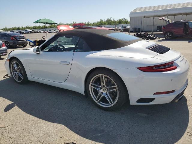 2018 Porsche 911 VIN WP0CA2A90JS138078 COPART salvage auction — Front End, CA - SALVAGE CERTIFICATE, sold $41,250 on 2025-07-24 (photo 2)