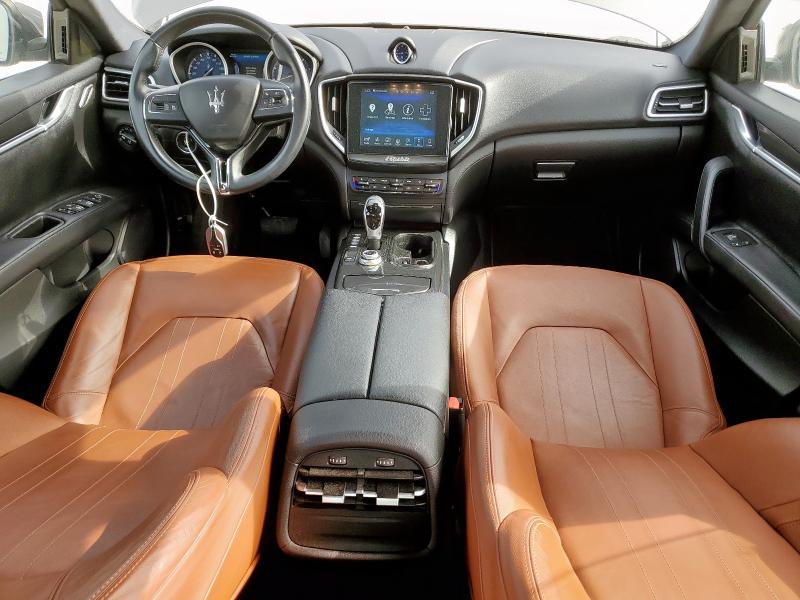 2017 Maserati Ghibli VIN ZAM57XSA9H1206127 COPART salvage auction — NORMAL WEAR, TX - CERT OF TITLE-REBUILT SALVAGE (P), sold $32,750 on 2025-07-03 (photo 8)