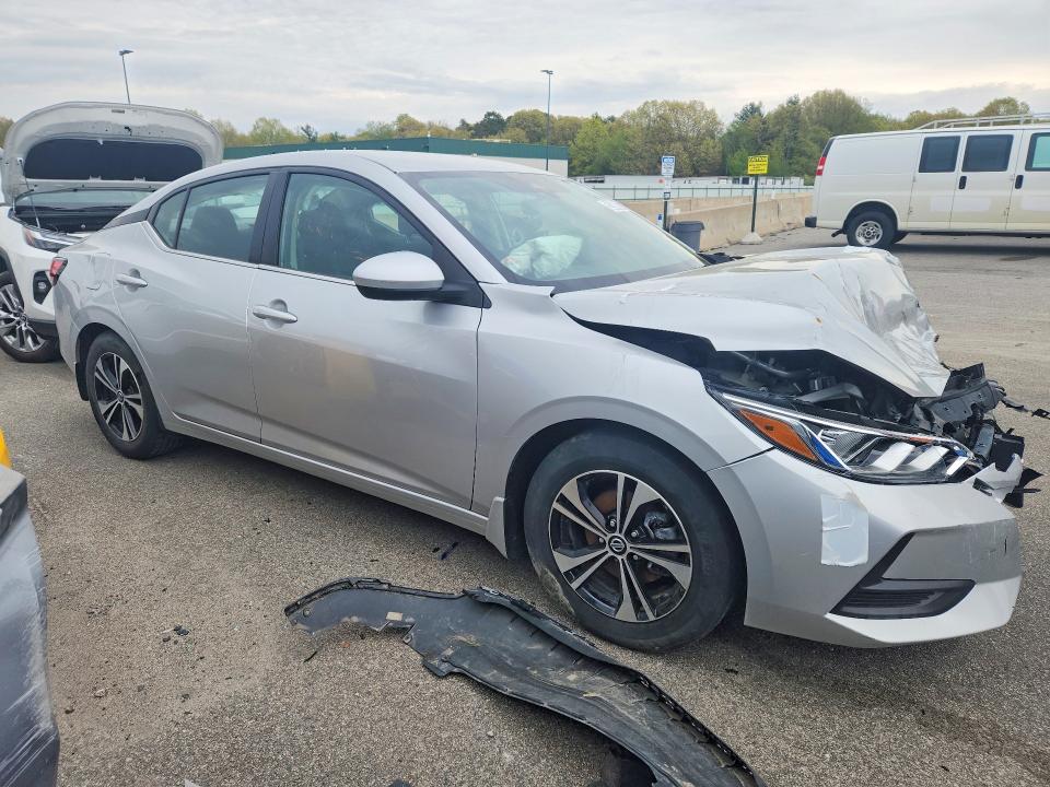 2022 Nissan Sentra VIN 3N1AB8CVXNY228480 COPART salvage auction — FRONT END, Wv - Certificate Of Title, sold $1,450 on 2026-07-02 (photo 4)