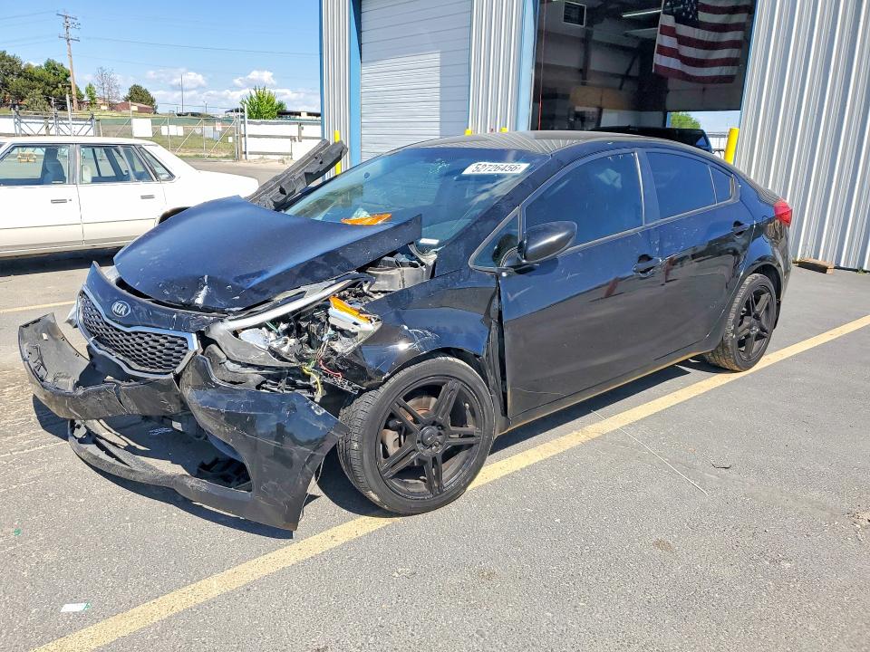 2014 Kia Forte VIN KNAFK4A64E5156743 COPART salvage auction — FRONT END, ID - SALVAGE CERTIFICATE OF TITLE, sold $90 on 2026-07-09 (photo 1)