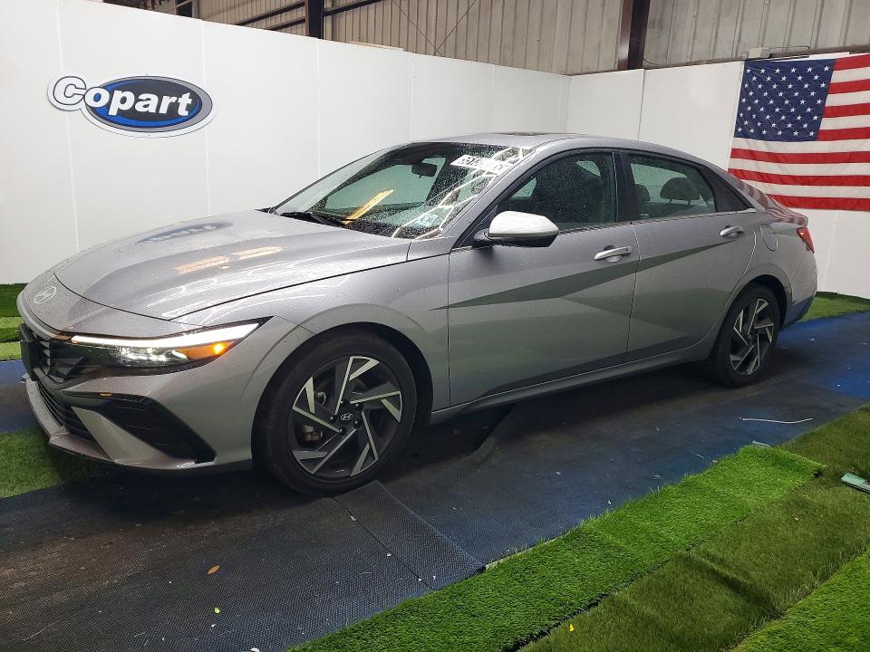 2025 Hyundai Elantra VIN KMHLS4DG3SU023575 COPART salvage auction — UNDERCARRIAGE, Nj - Certificate Of Title (P), sold $14,200 on 2026-07-20 (photo 1)