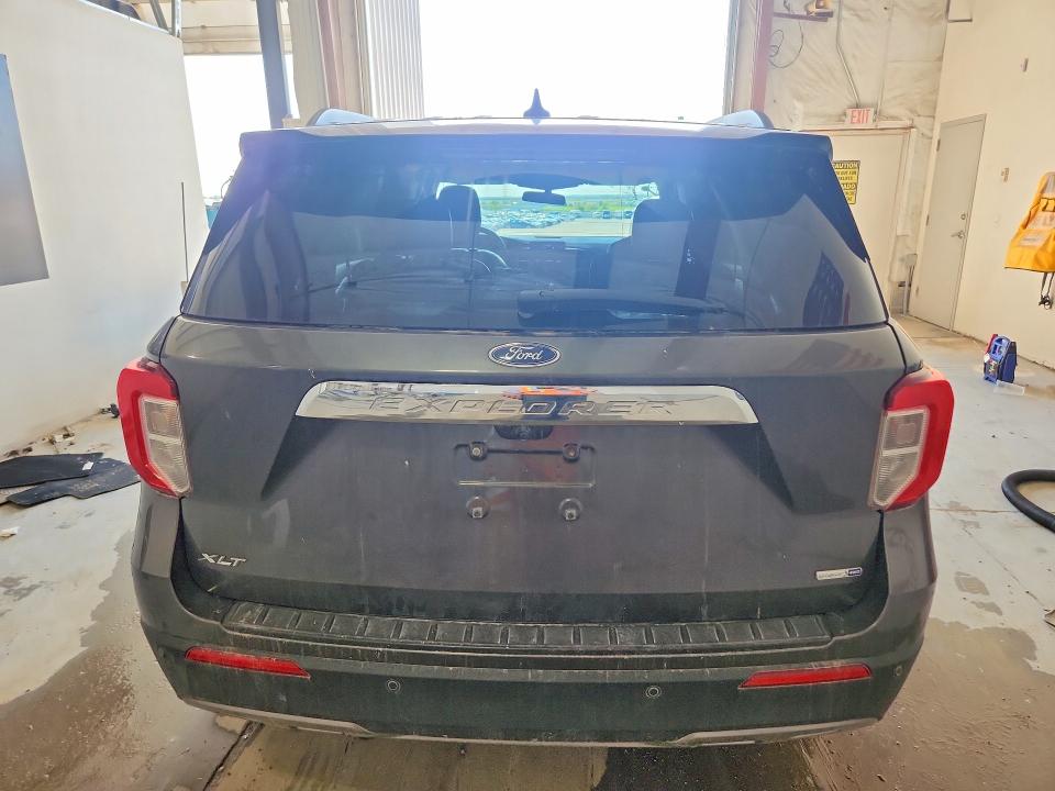 2020 Ford Explorer VIN 1FMSK8DH5LGB05416 COPART salvage auction — REAR END, Wv - Certificate Of Title, sold $3,400 on 2026-07-02 (photo 6)