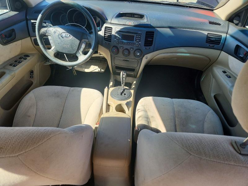 2010 Kia Optima VIN KNAGG4A84A5423588 COPART salvage auction — FRONT END, Sc - Cert Of Title-Salvage, sold $625 on 2026-07-20 (photo 8)