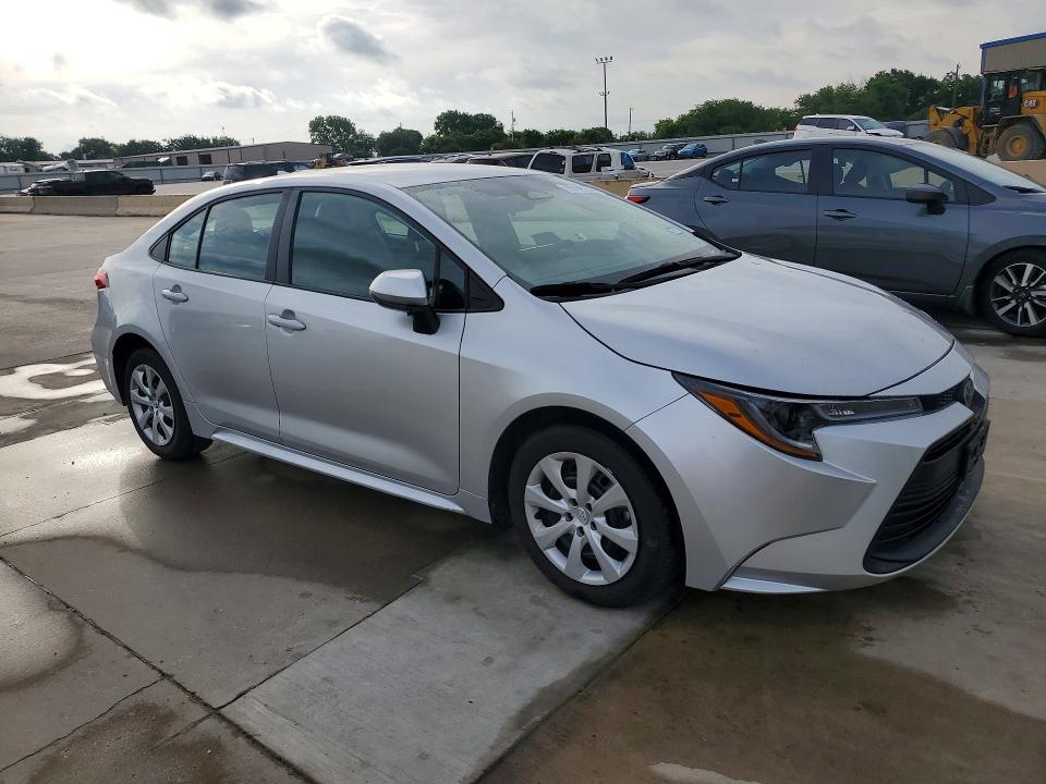 2025 Toyota Corolla VIN 5YFB4MDE2SP253694 COPART salvage auction — HAIL, Tx - Certificate Of Title (P), sold $10,800 on 2026-07-30 (photo 4)