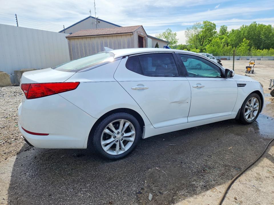 2013 Kia Optima VIN 5XXGN4A7XDG234024 COPART salvage auction — FRONT END, In - Certificate Of Title, sold $800 on 2026-07-09 (photo 3)