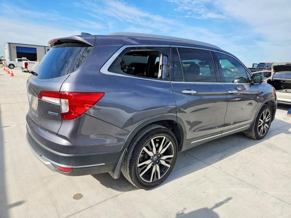 2020 Honda Pilot VIN 5FNYF5H61LB021615 COPART salvage auction — HAIL, Tx - Certificate Of Title, sold $4,550 on 2026-07-03 (photo 3)